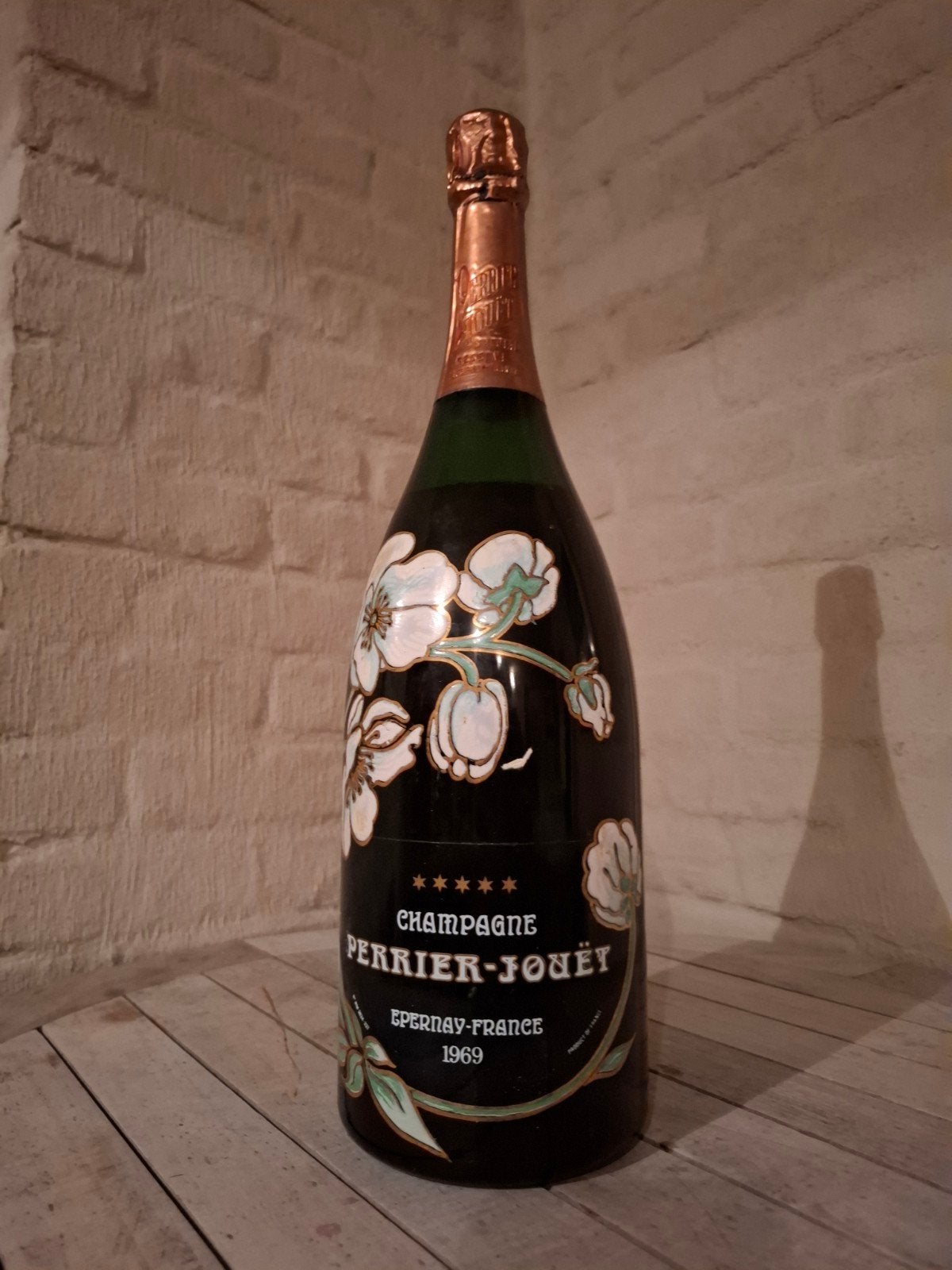 Perrier Jouet Belle Epoque - 1969 - Magnum 1,5L, Verzamelen, Ophalen of Verzenden