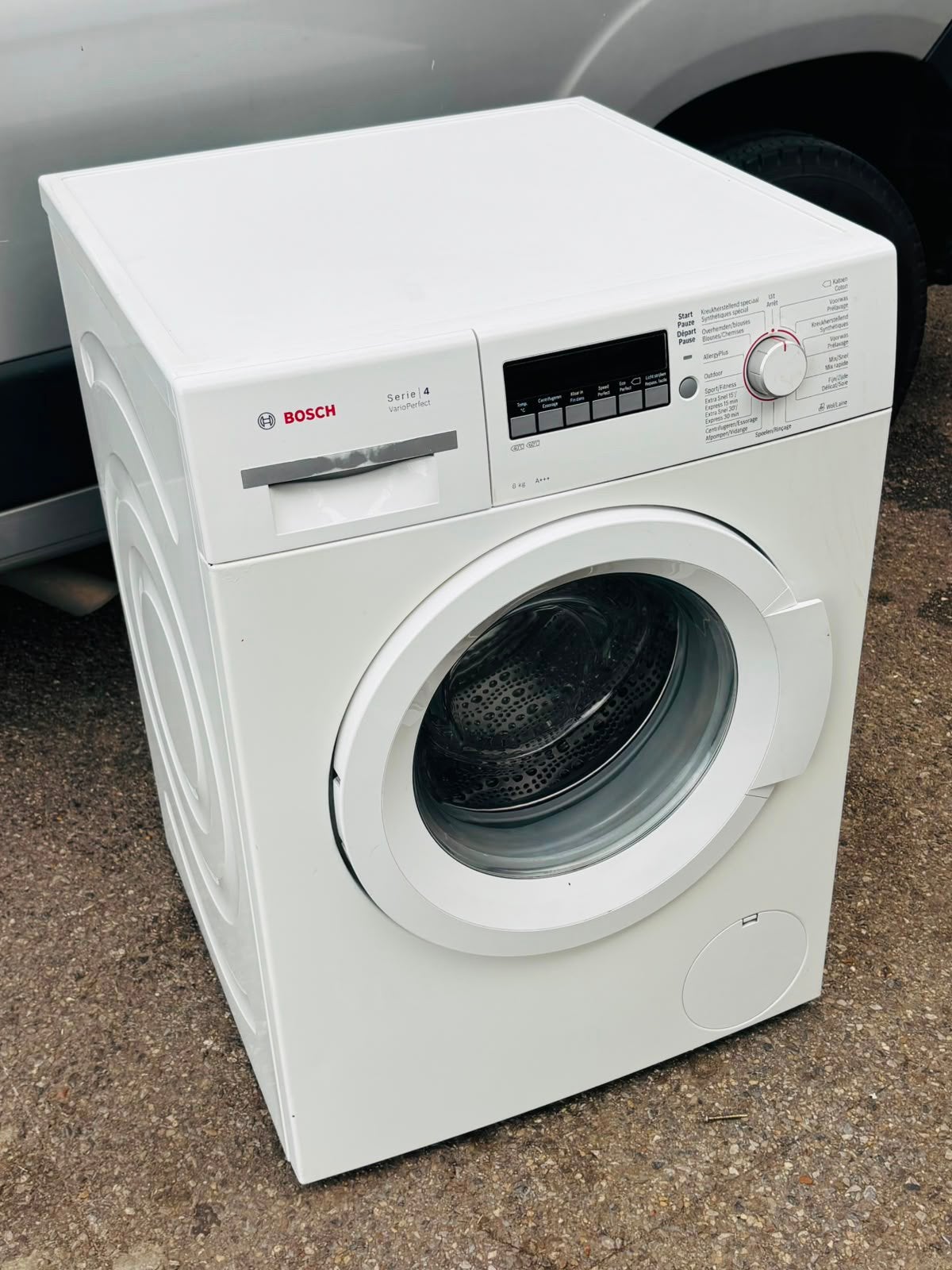 WASMACHINE BOSCH 8kg A+++ top staat, Ophalen, 8 tot 10 kg, 1600 toeren of meer, Zo goed als nieuw