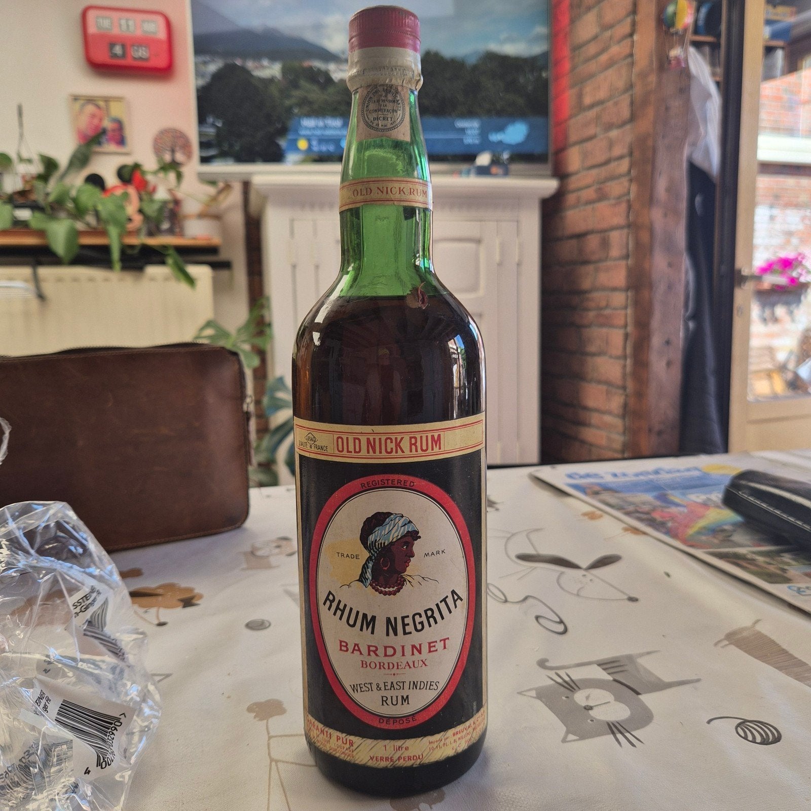 RHUM NEGRITA, Ophalen, Vol