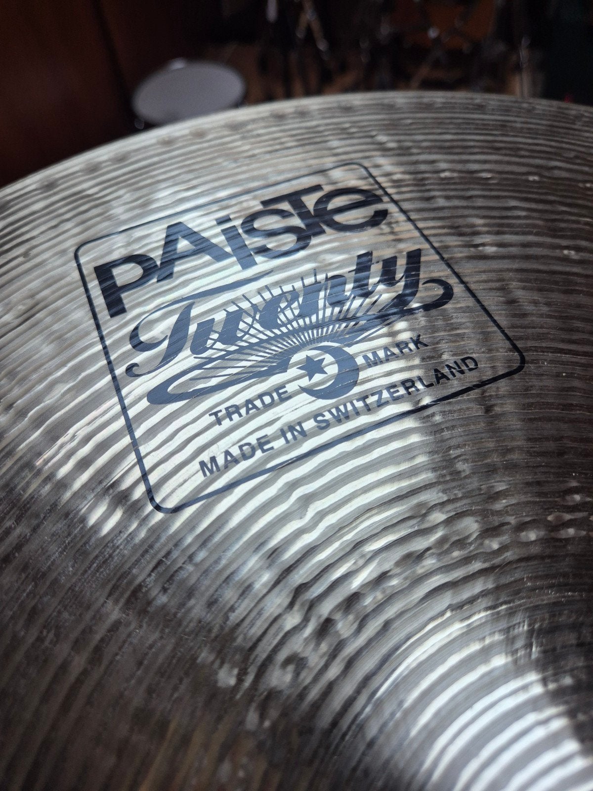 Paiste Twenty 18" thin crash, Muziek en Instrumenten, Ophalen of Verzenden, Zo goed als nieuw