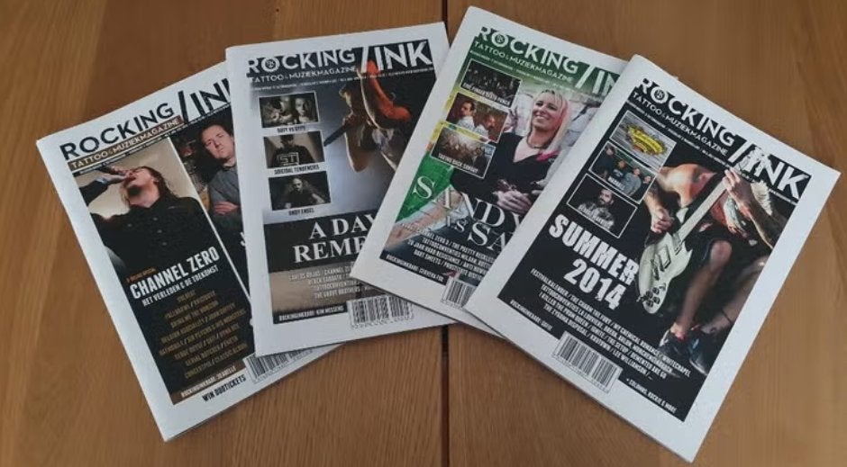 Rocking / Ink tijdschriften magazines, Ophalen of Verzenden, Zo goed als nieuw, Muziek, Film of Tv