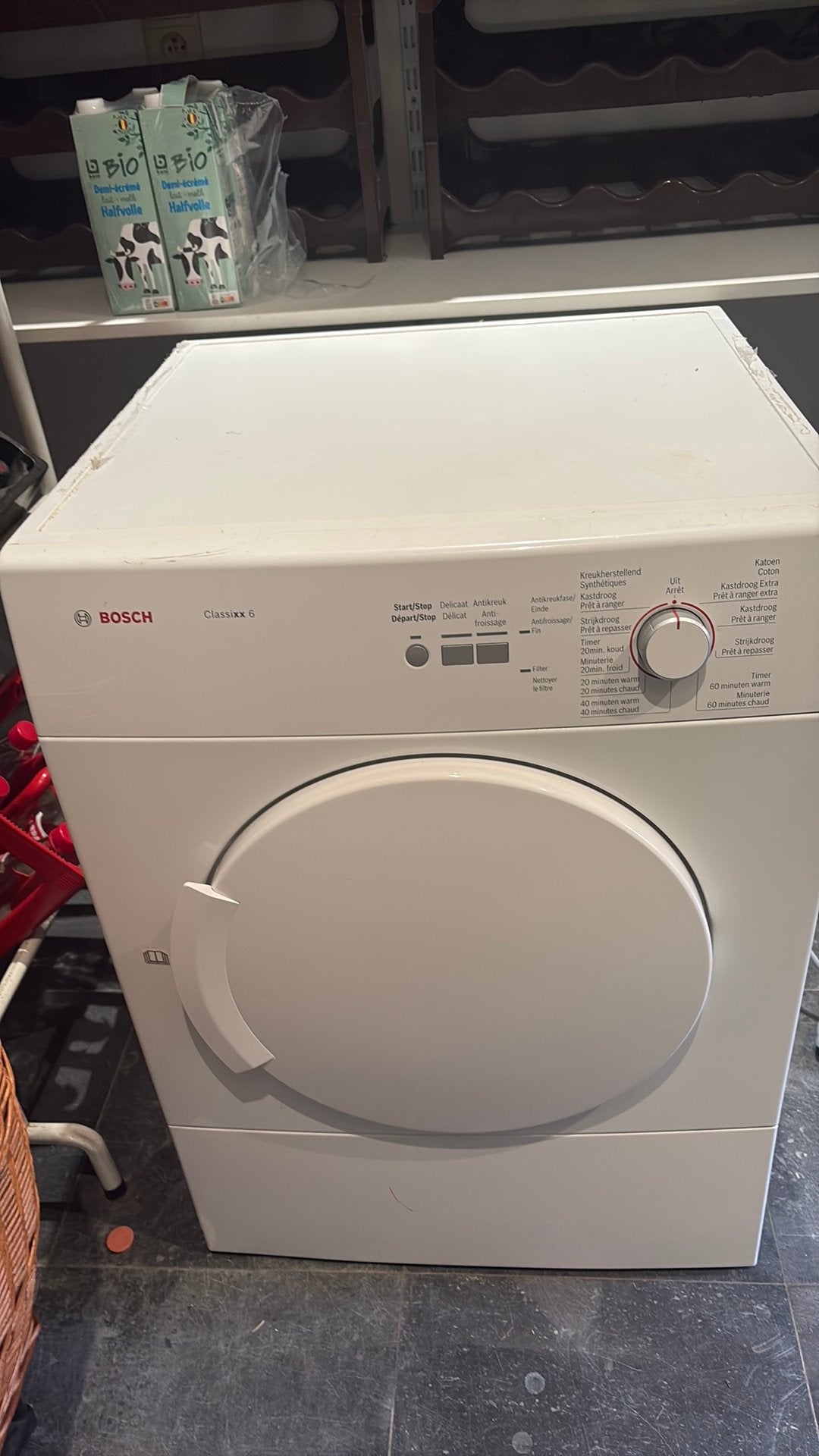 Droogkast Bosch Classixx 6, Ophalen, Gebruikt, 10 kg of meer, Luchtafvoer