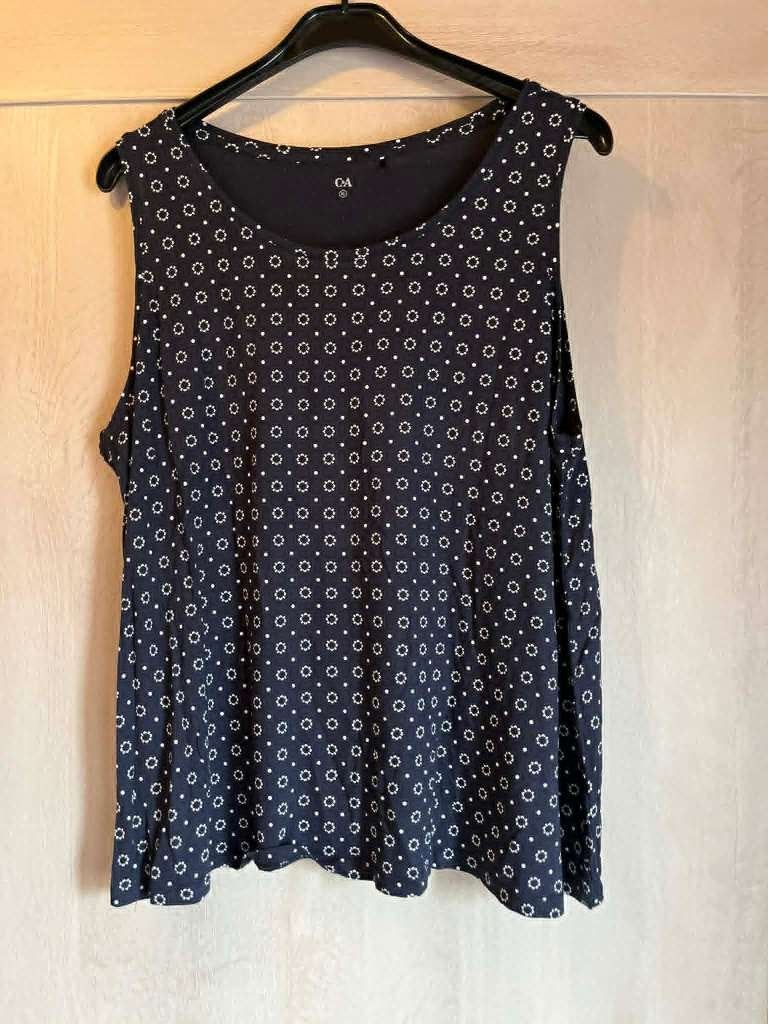 top blauw stretch c&a xl, Vêtements | Femmes, Grandes tailles, Enlèvement ou Envoi, Porté, Bleu, Chemise ou Top