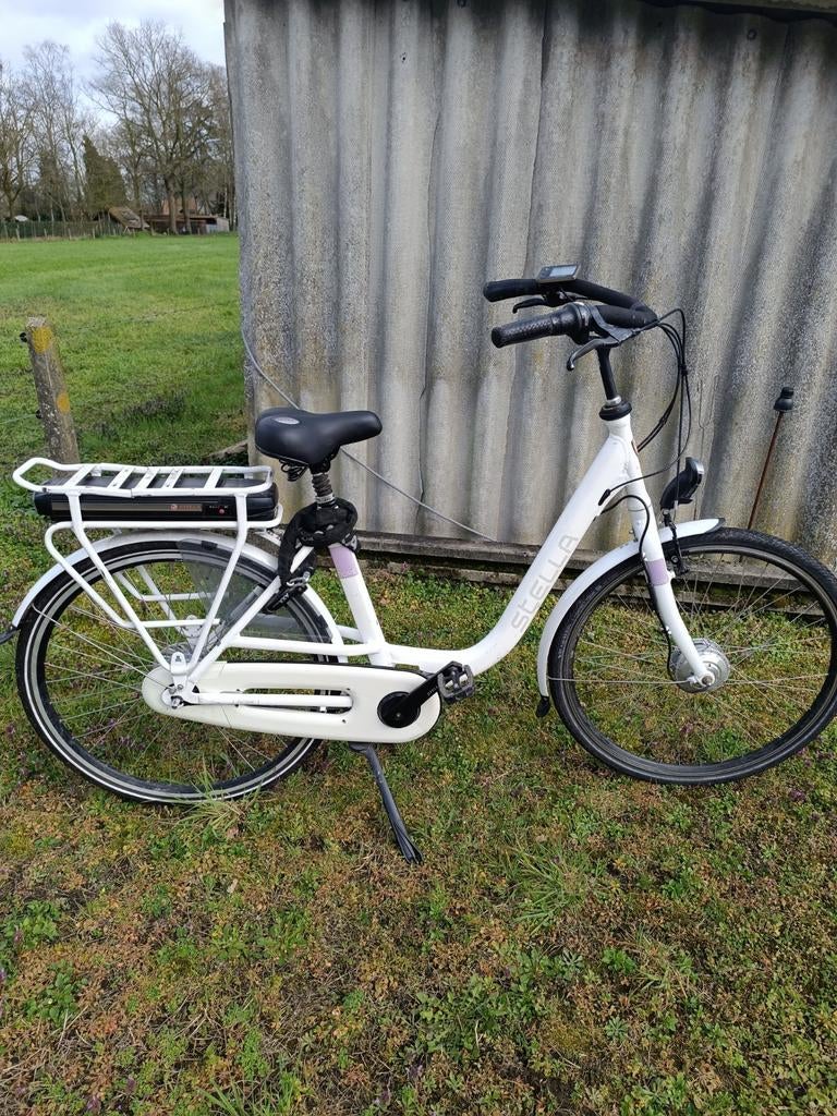 Stella fiets elektrisch, Ophalen