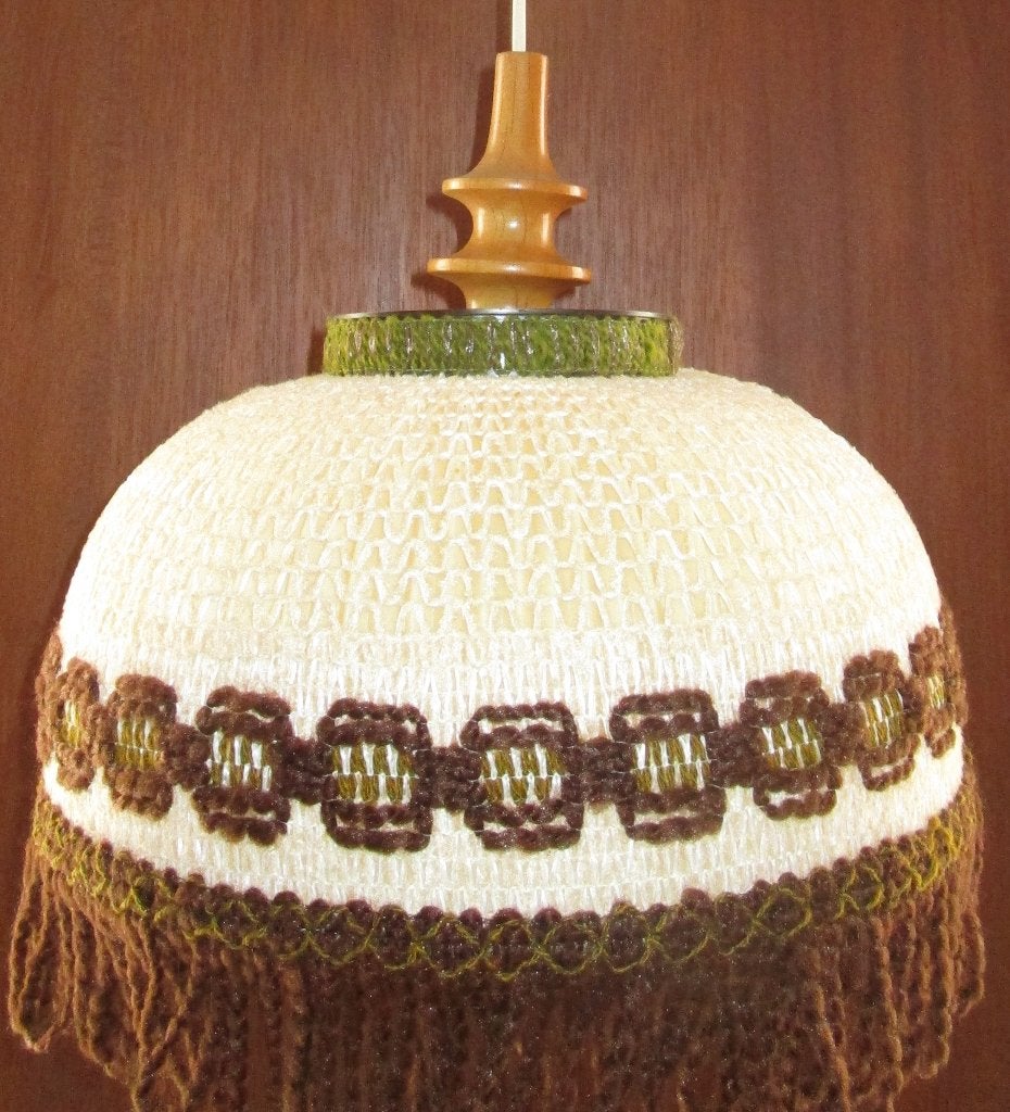 vintage hanglamp (nooit gebruikt), Enlèvement, Neuf, Bois