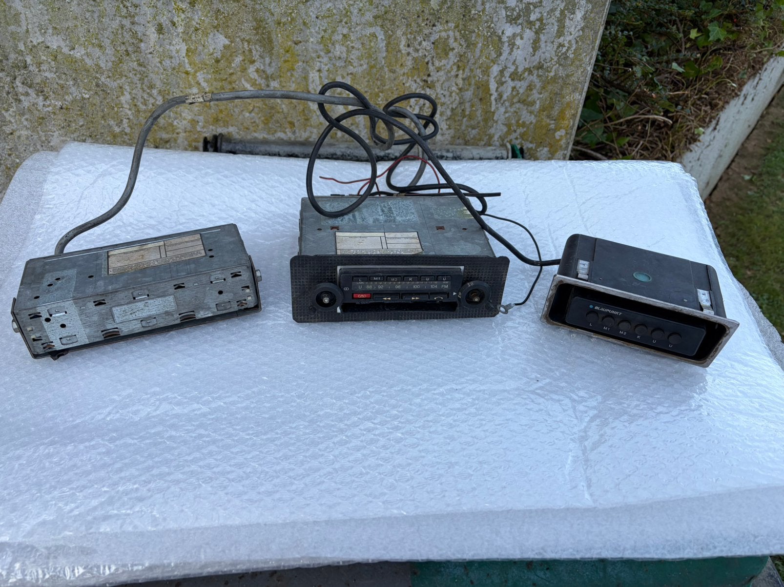 Lot Autoradio Vintage Oldtimer Blaupunkt Bamberg Electronic, Enlèvement ou Envoi, Utilisé