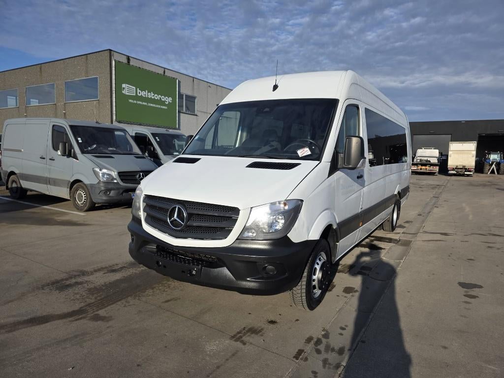 Mercedes-Benz Sprinter 513 L4 (Stock ID 59960), Auto's, Elektrische buitenspiegels, Euro 6, Wit, Mercedes-Benz