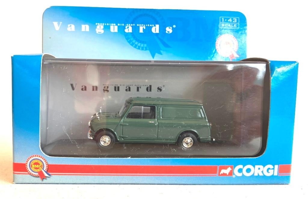 Mini Van Almond green Vanguards VA01418., Hobby en Vrije tijd, Modelauto's | 1:43, Ophalen of Verzenden, Zo goed als nieuw, Auto