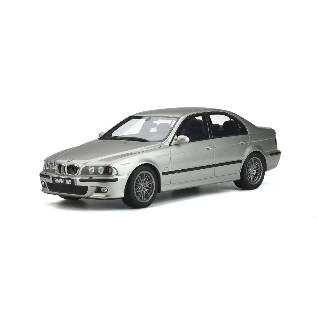 BMW M5 E39 Titane Argenté 2002 Otto Mobile NOUVEAU 1/18, Enlèvement ou Envoi, Neuf, Voiture, OttOMobile