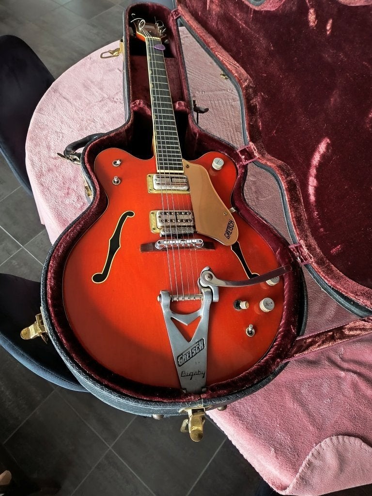 Guitaar Gretsch Chet Atkins Nashville 6122, Enlèvement, Utilisé, Semi-solid body, Autres marques