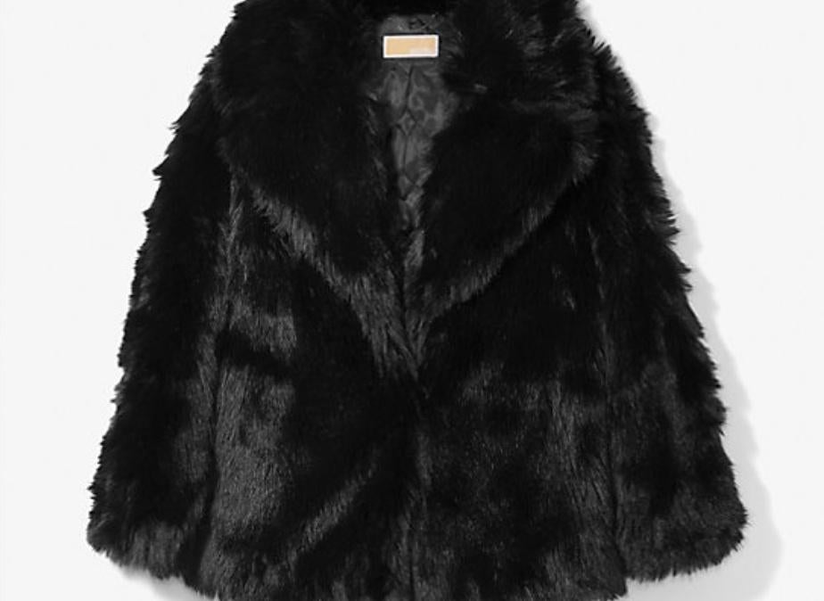 Jas fluffy warme zwarte coat nieuw, Kleding | Dames, Maat 38/40 (M), Michael Kors, Verzenden, Zwart