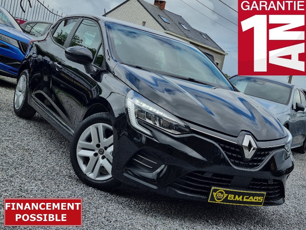 Renault Clio V 1.5BLUE DCi ZEN LED-GPS*-CLIM-CRUISE-CARPLA, Autos, Achat, Entreprise, 1264 kg, Noir