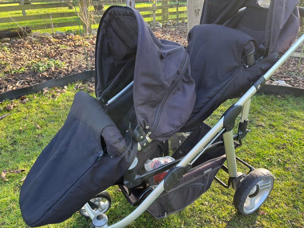 Dubbele buggy, Ophalen, Gebruikt, Kinderwagen, Duowagen