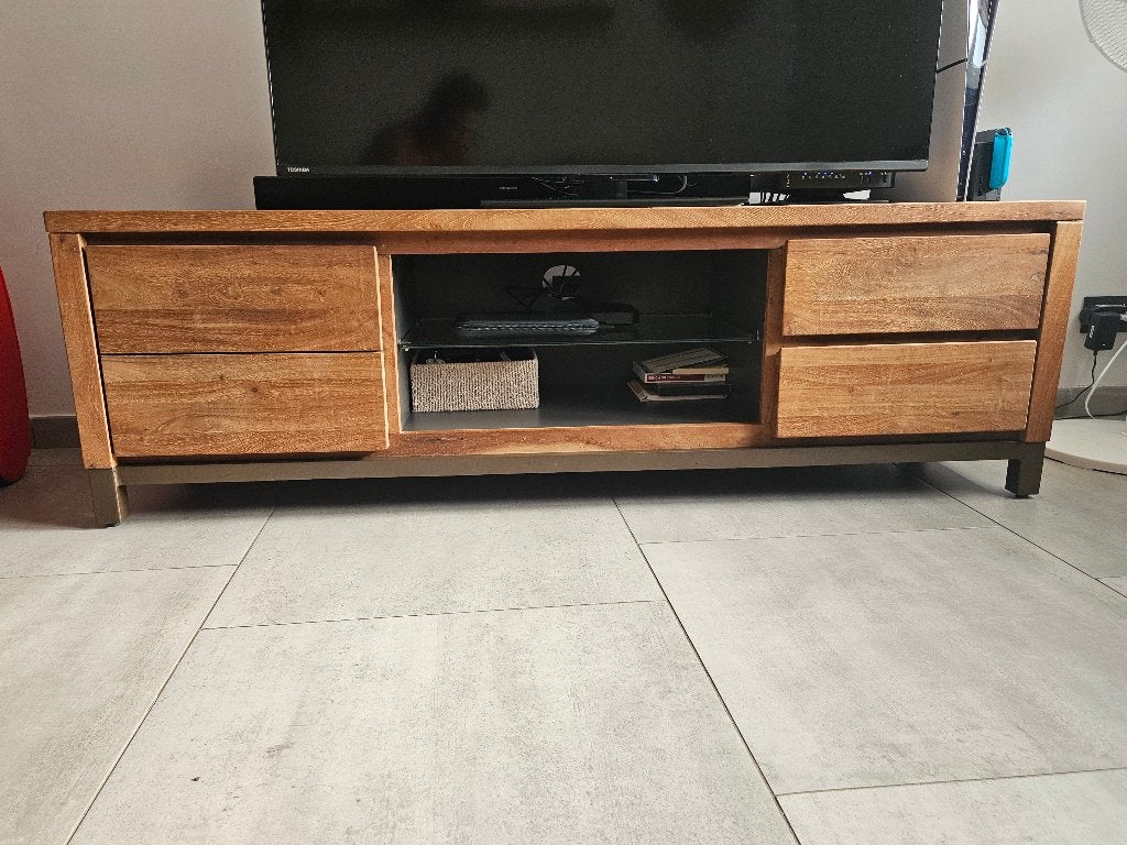 meuble tv, 25 à 50 cm, Moins de 100 cm, 150 à 200 cm, Comme neuf