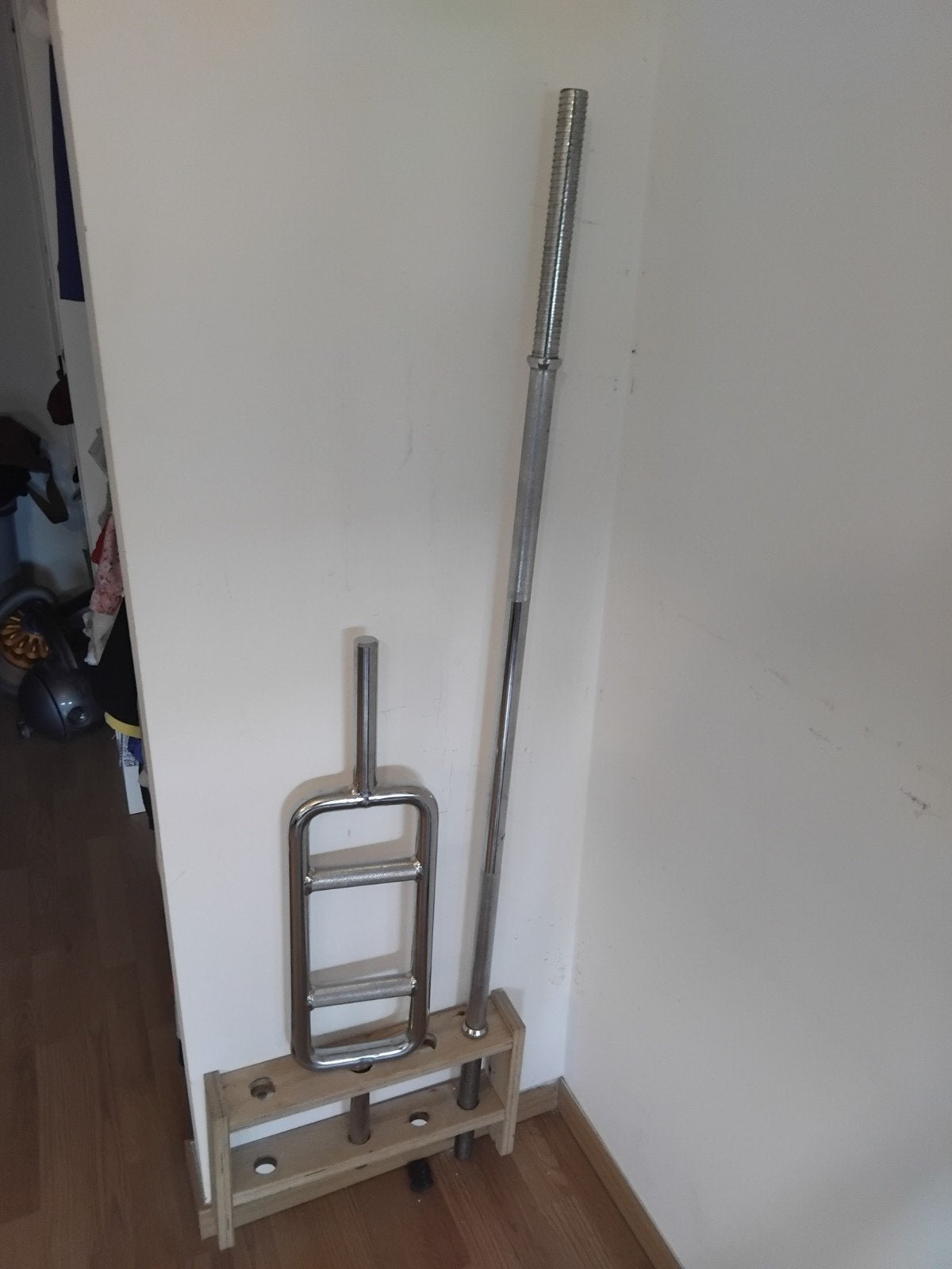 Tricepsstan10kg nieuw plus rechte stangen 150cm en weeg 8kg, Ophalen