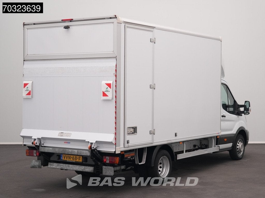 Ford Transit 165pk Laadklep Zijdeur Dubbellucht Bakwagen Air, Stof, 4 cilinders, Wit, Bedrijf