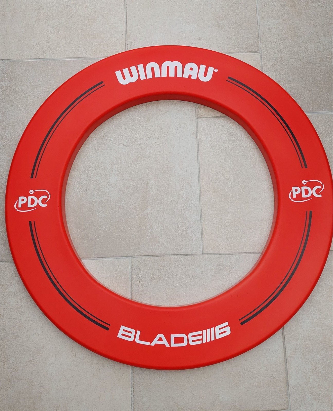 Winmau PDC surround., Sport en Fitness, Ophalen of Verzenden, Zo goed als nieuw, Overige typen
