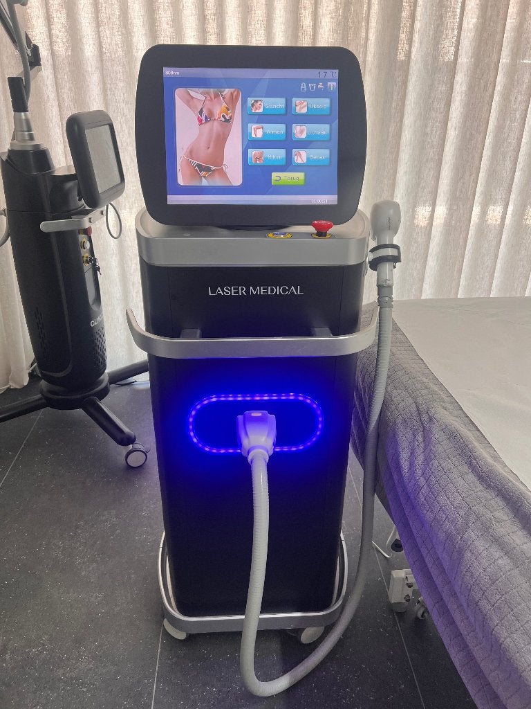 Professionele 808nm diode laser – Laser Medical –, Ophalen, Gebruikt, Scheren en Epileren