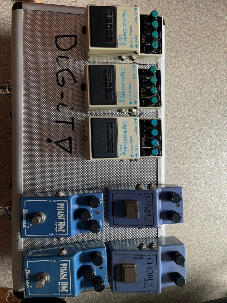 Made in Japan "Long/Big Chip", Muziek en Instrumenten, Effecten, Ophalen of Verzenden, Gebruikt, Delay of Echo