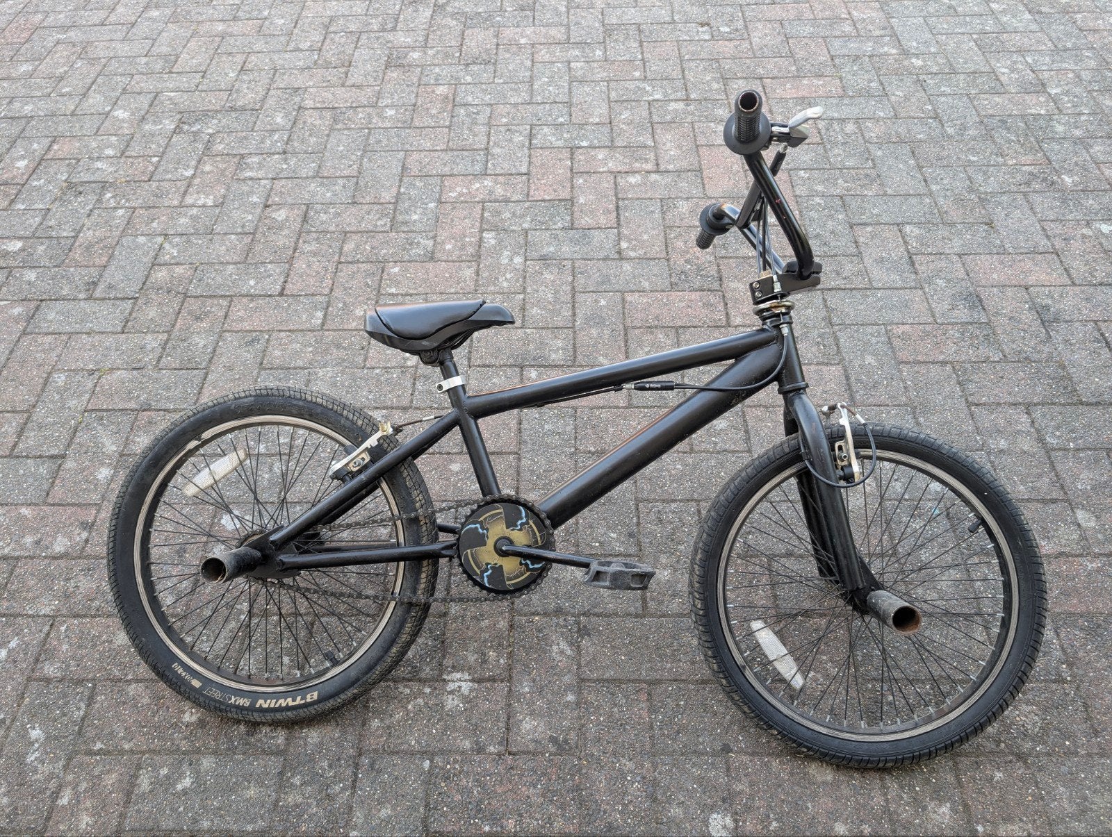 vélo type BMX, Enlèvement