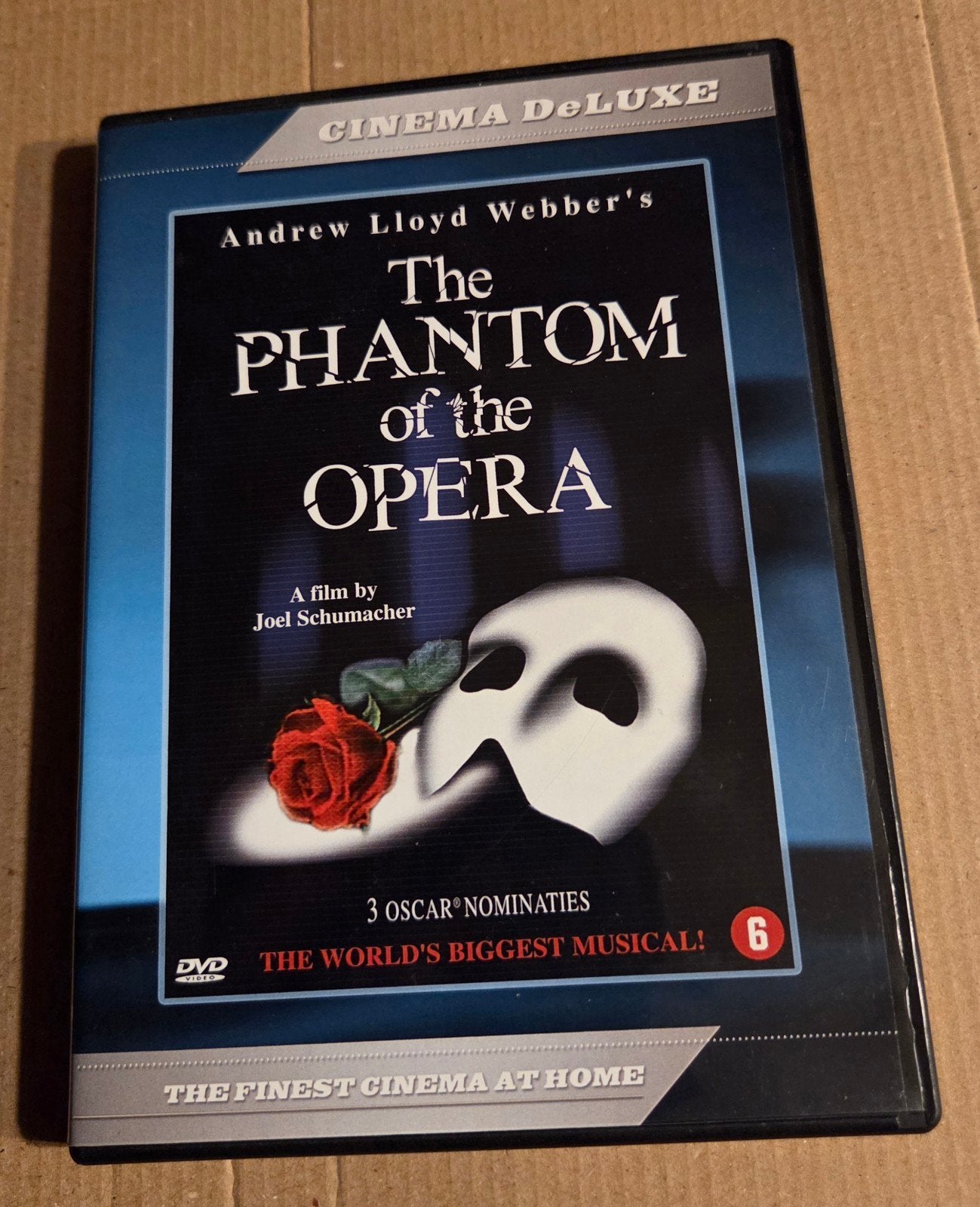 The Phantom of the Opera  - DVD, Engels, Nederlands, Ophalen of Verzenden, Zo goed als nieuw