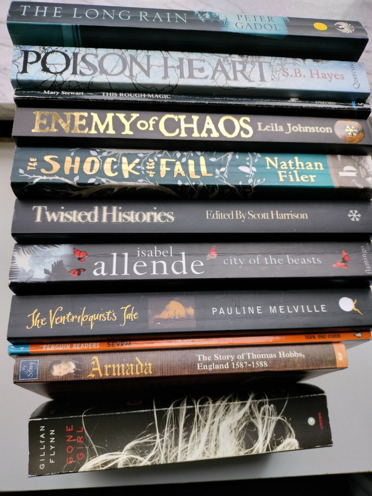 11 stuks Engelstalige thrillers, Ophalen of Verzenden