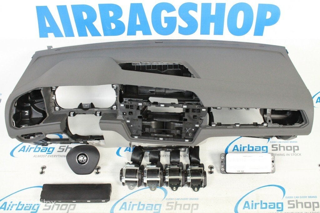Airbag kit Tableau de bord gris/beige VW Touran, Enlèvement ou Envoi, Utilisé