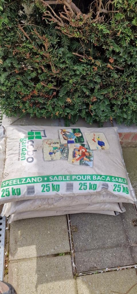 Speelzand  5x 25kg, Enlèvement, Sable à jouer