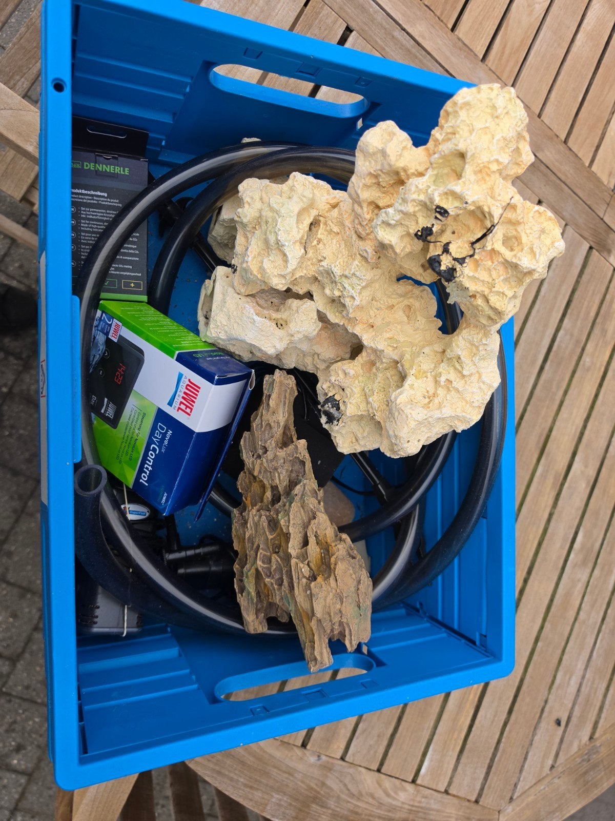 Volle doos aquariumspullen., Dieren en Toebehoren, Ophalen, Inclusief vissen, Nieuw