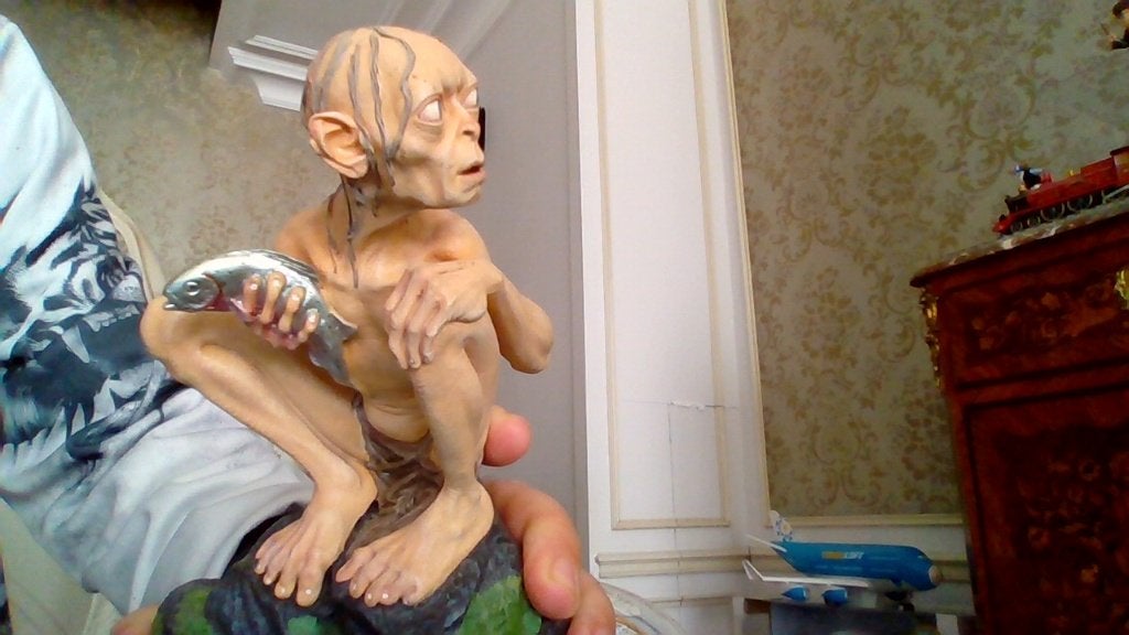 Statue Gollum (je vous présente mon précieux!!, Ophalen