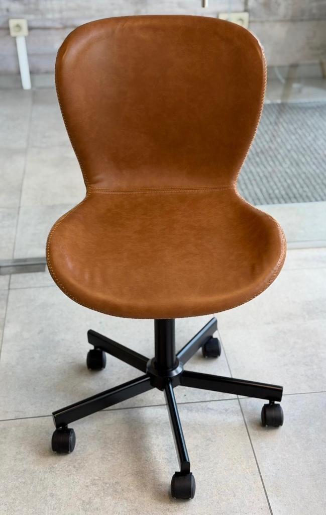 Bureaustoel, Huis en Inrichting, Bureaustoelen, Ophalen, Zo goed als nieuw, Bruin, Bureaustoel