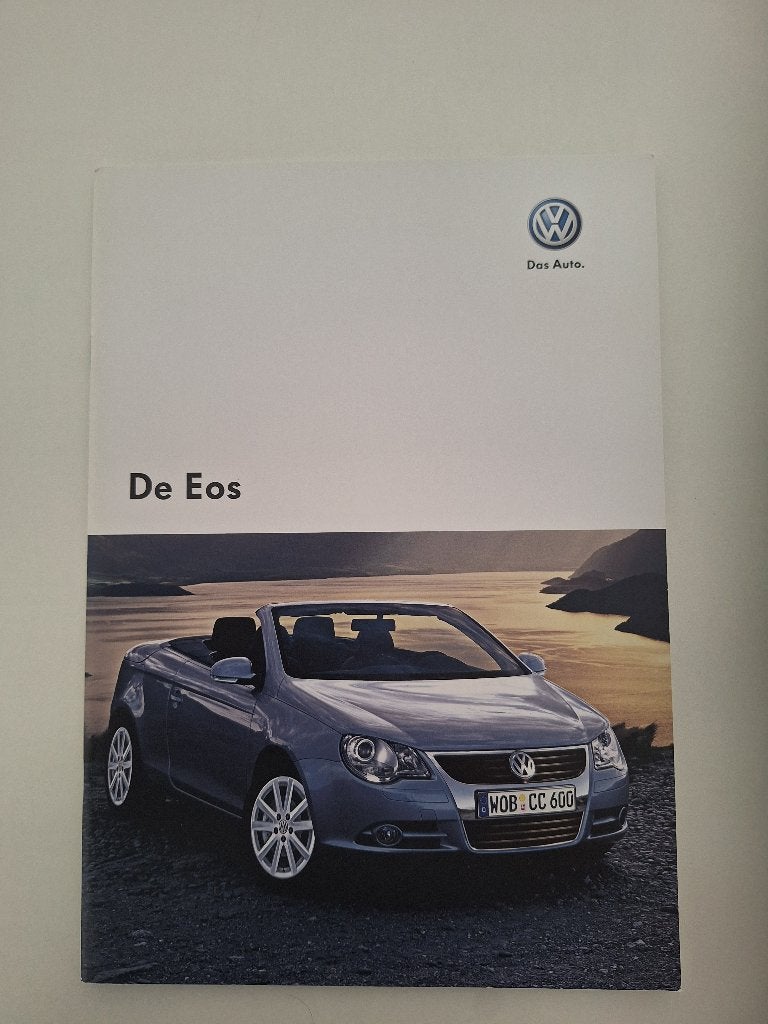Volkswagen Eos 2008 brochure 44 pagina's., Ophalen of Verzenden, Gelezen, Volkswagen