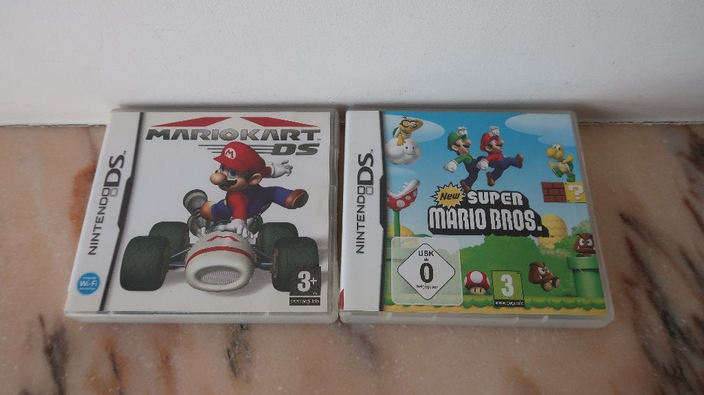 Mariokart en mario bros DS, Enlèvement ou Envoi, Utilisé