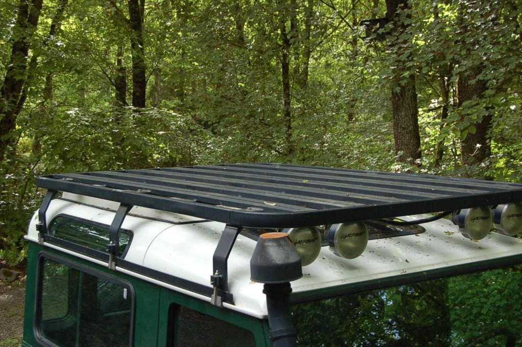Defender 90 bagagerek, Auto diversen, Dakdragers, Ophalen, Gebruikt