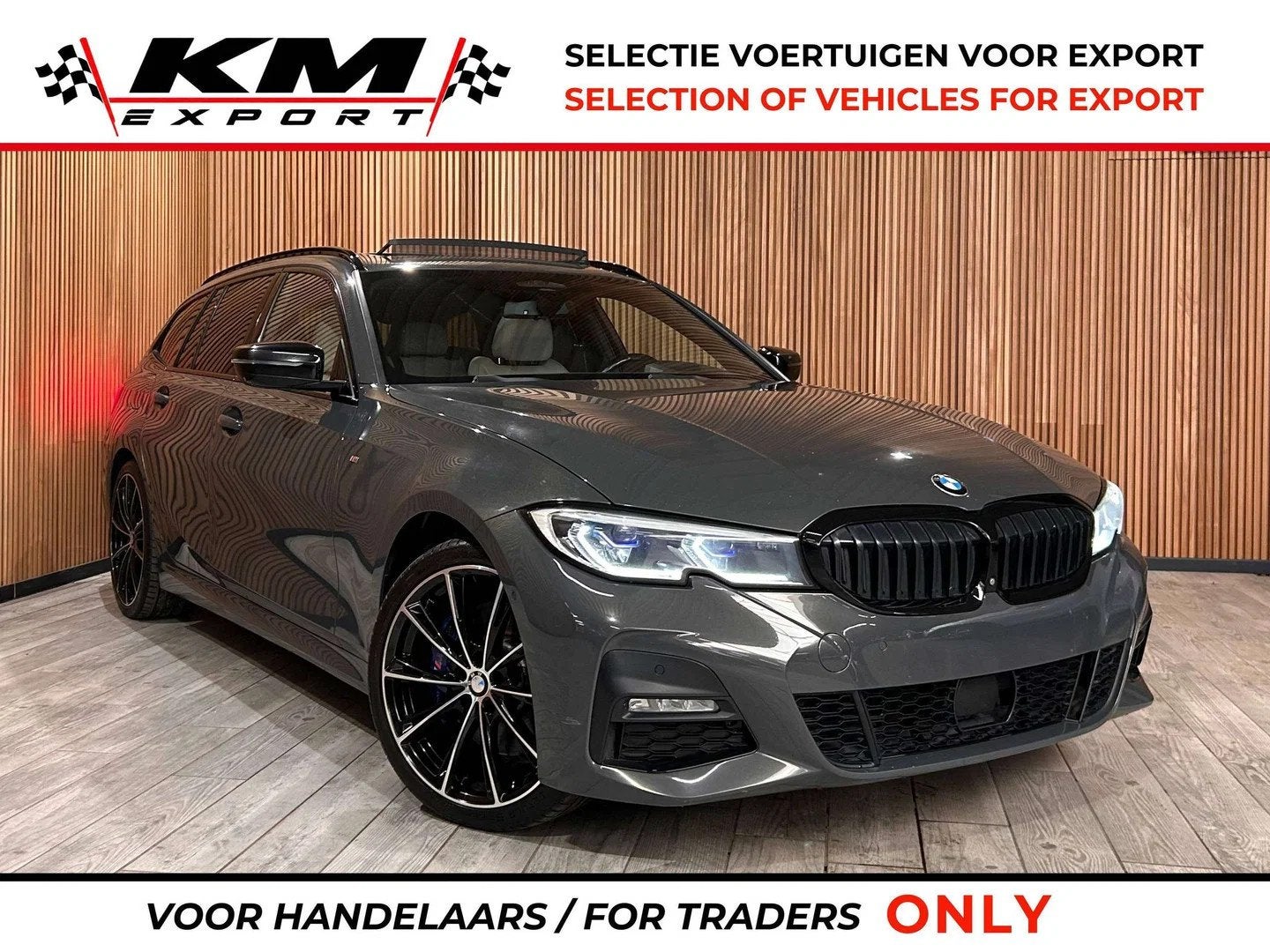 BMW 3 Serie 330 dA Touring xDrive M Pack Alu19"/Pano/Acc/Hud, Cuir, Argent ou Gris, Achat, Entreprise