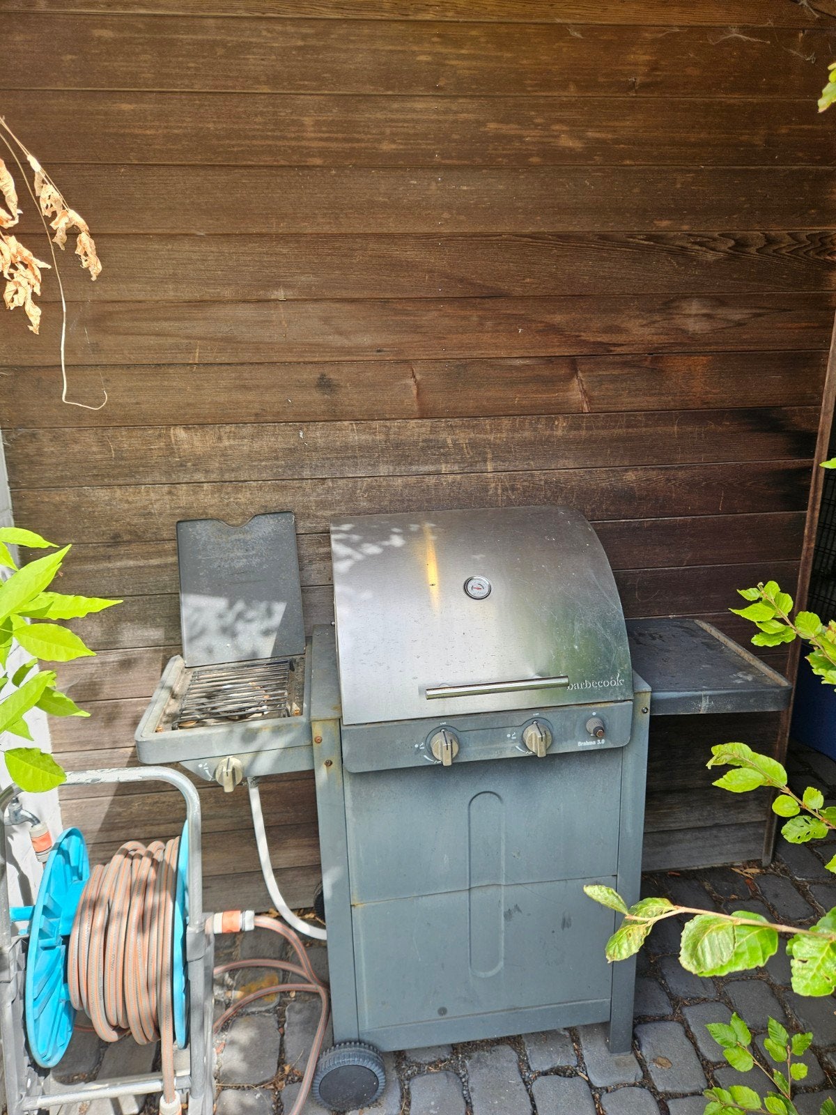 gas bbq met gasfles, Ophalen, Gebruikt, Barbecoock