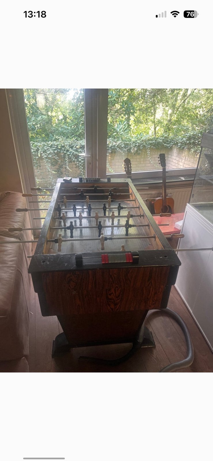 Unieke antieke voetbaltafel van het merk VETAVO, (topper), Maison & Meubles, Enlèvement, Comme neuf