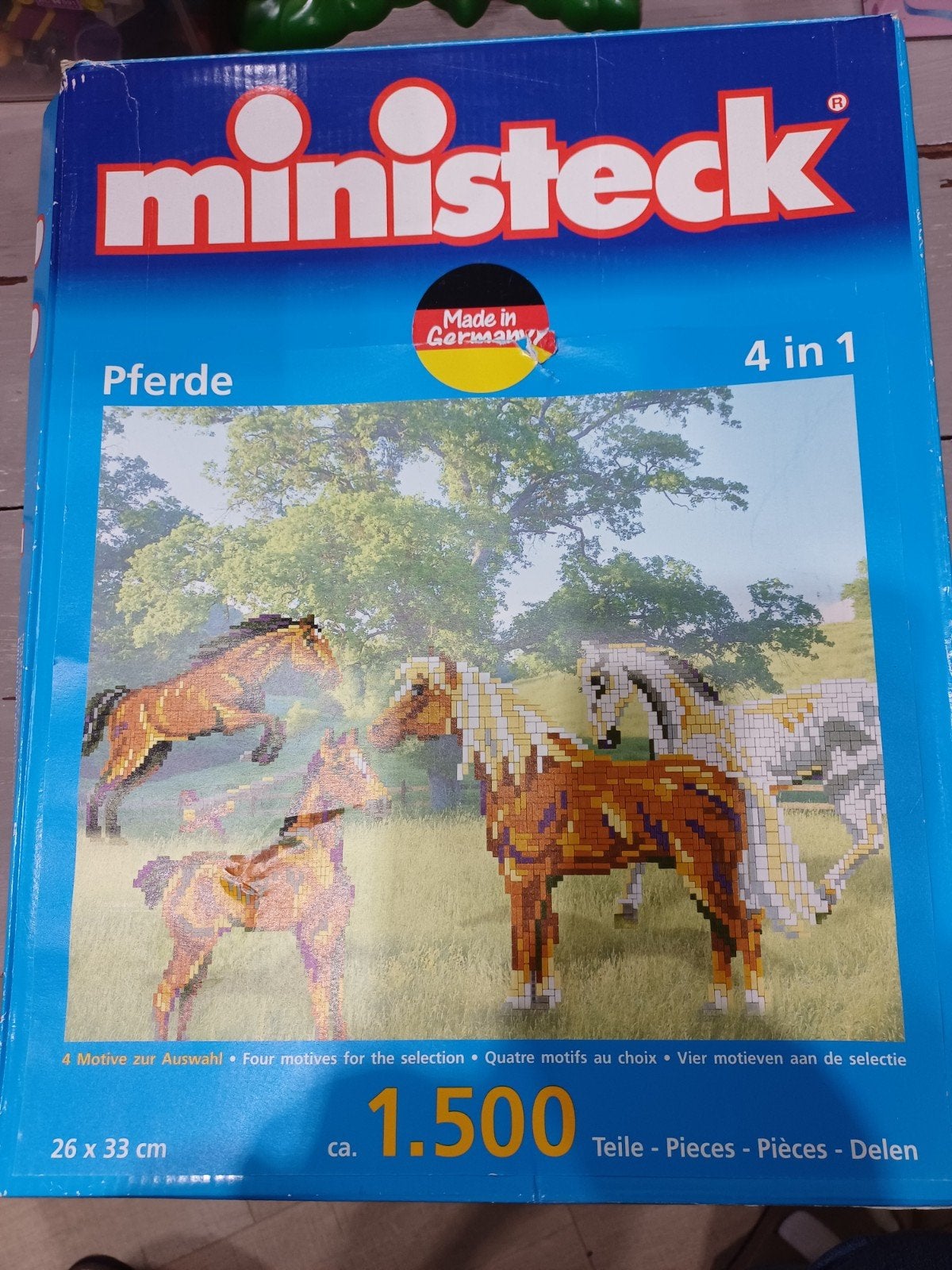 Ministeck paarden 4 modellen mogelijk, Enlèvement, Utilisé, Coffret