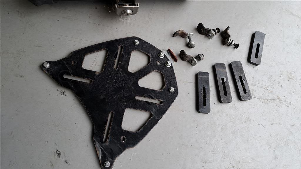 koffer 1B BMW 1 R1200GS R1250GS LC SW motech topkofferrek ad, Motoren, Ophalen of Verzenden, Gebruikt