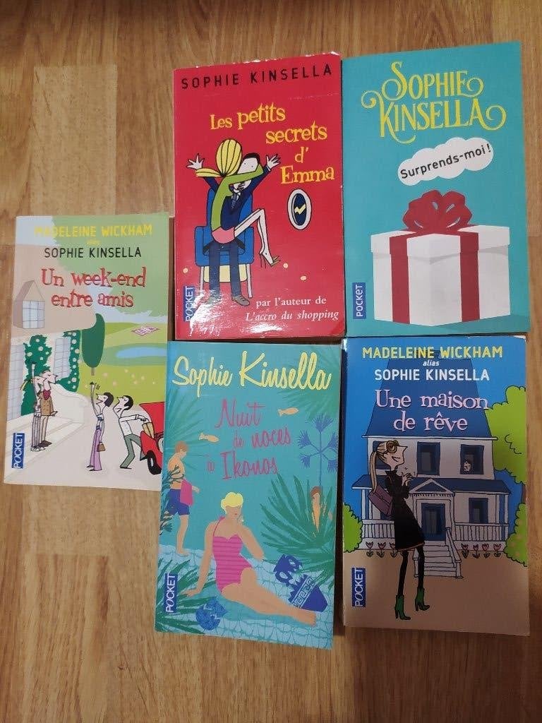 Lot de 12 livres de poche Sophie Kinsella, Livres, Enlèvement