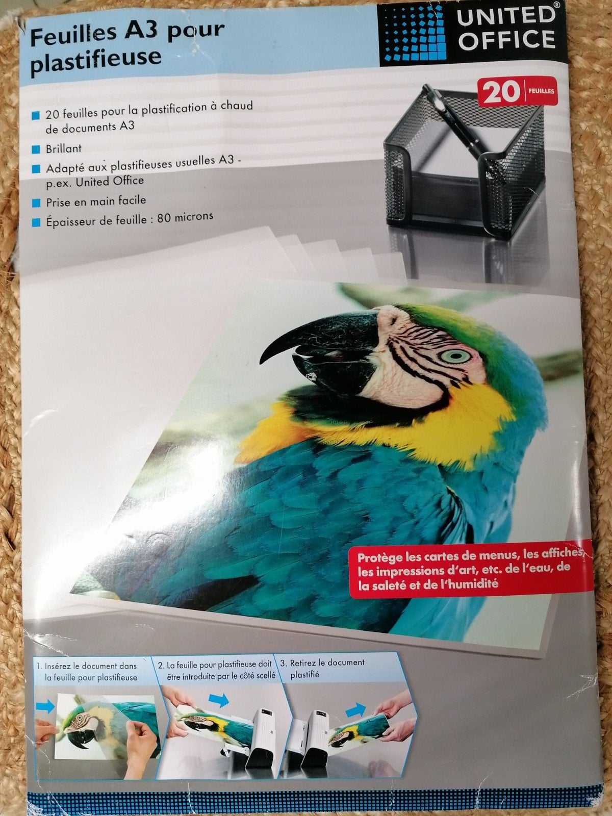 Feuilles pour plastifieuse, Zakelijke goederen, Ophalen