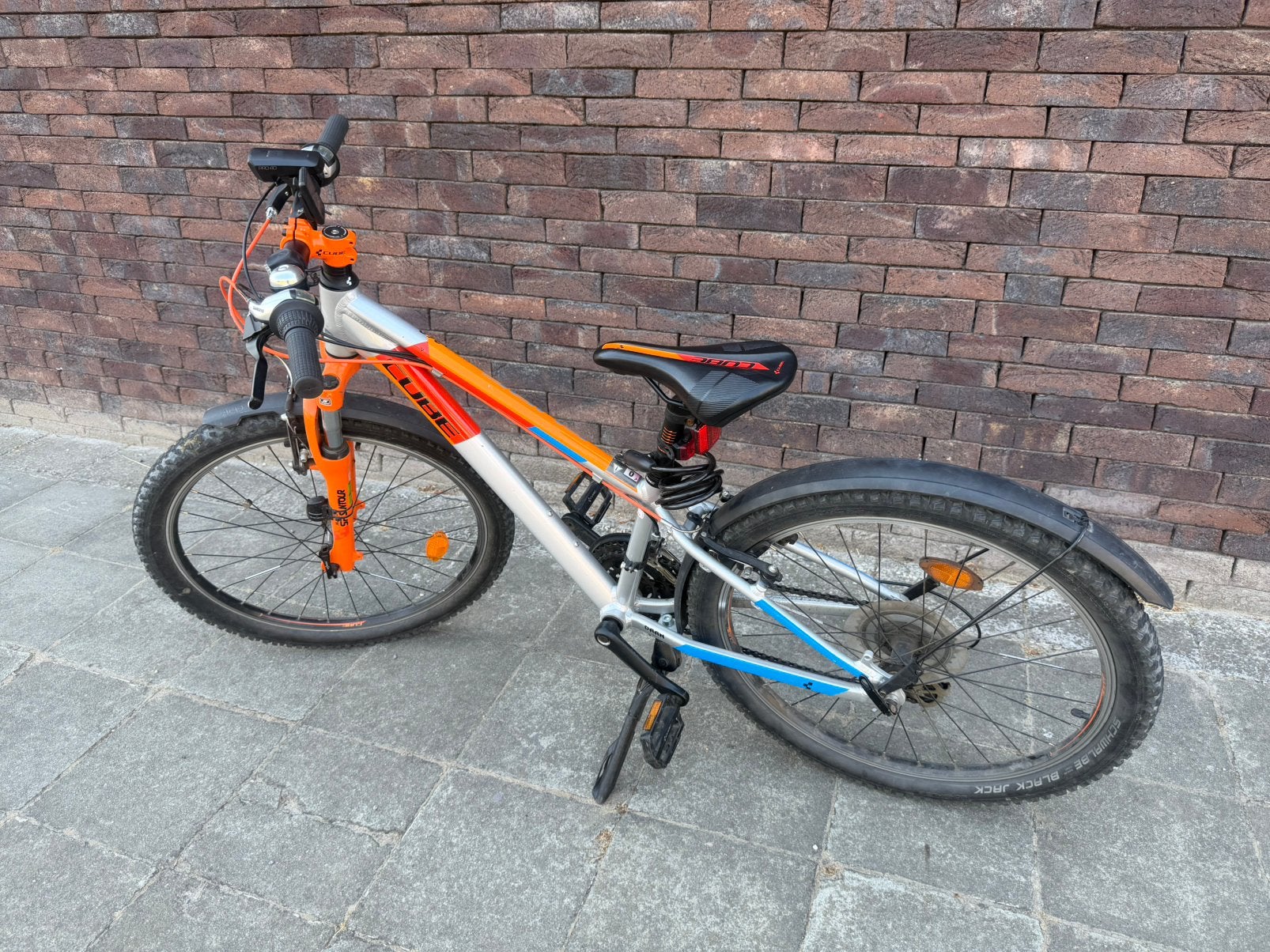 Cube kinderfiets, Enlèvement