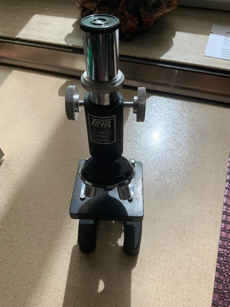 Microscoop, Audio, Tv en Foto, Optische apparatuur | Microscopen, Ophalen of Verzenden, Gebruikt, Minder dan 400x, Biologische microscoop