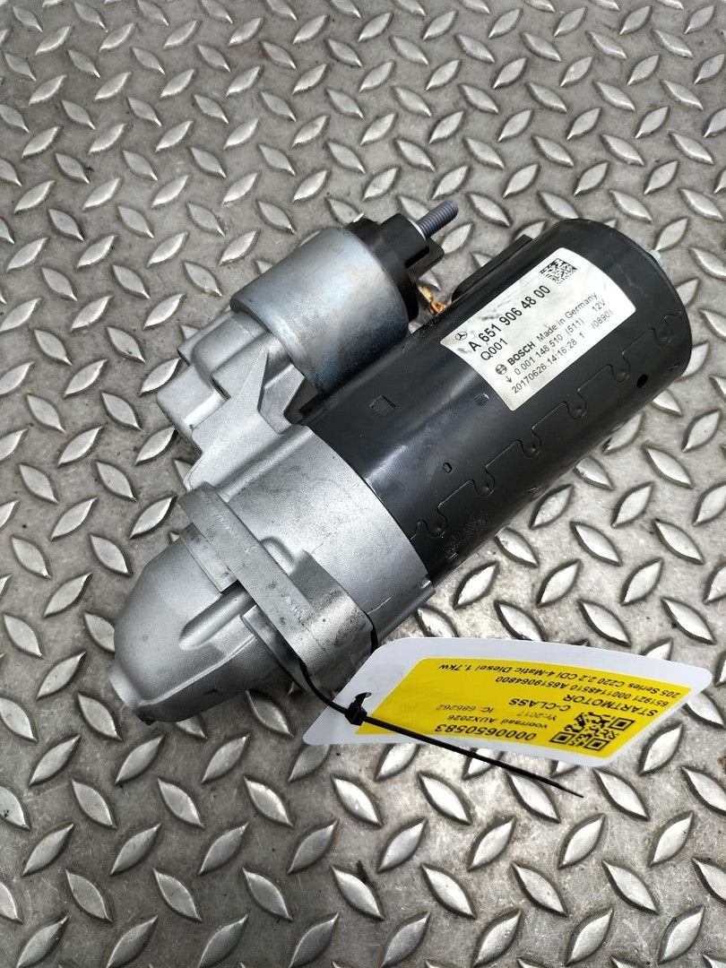 MERCEDES C-CLASS STARTMOTOR 0001148510 2017, Ophalen of Verzenden, Gebruikt, ARN erkend