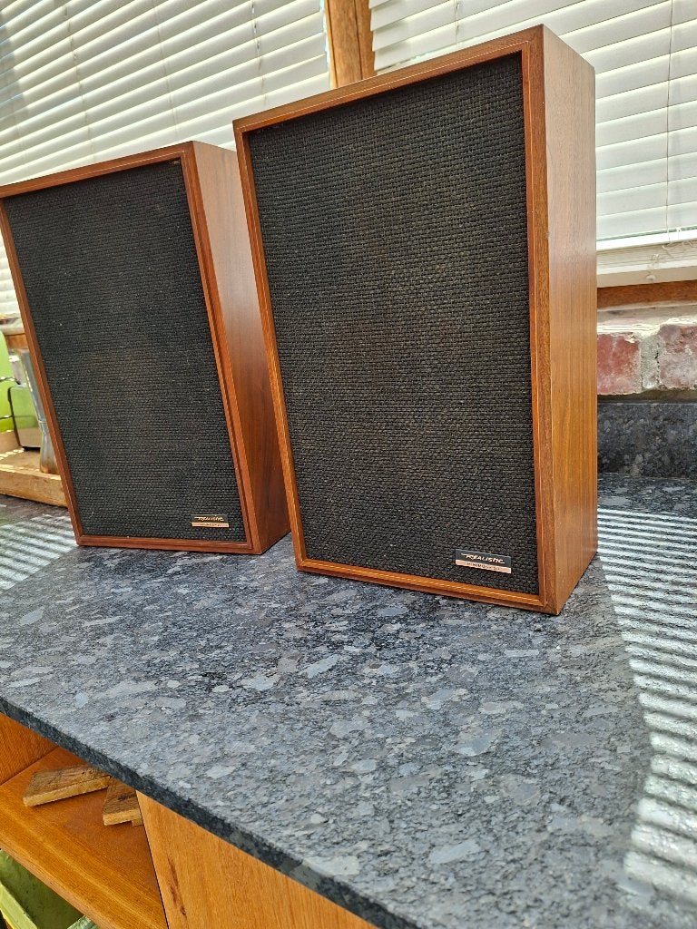 REALISTIC MINIMUS 10, TV, Hi-fi & Vidéo, Enlèvement ou Envoi, Utilisé, Moins de 60 watts, Enceintes stéréo