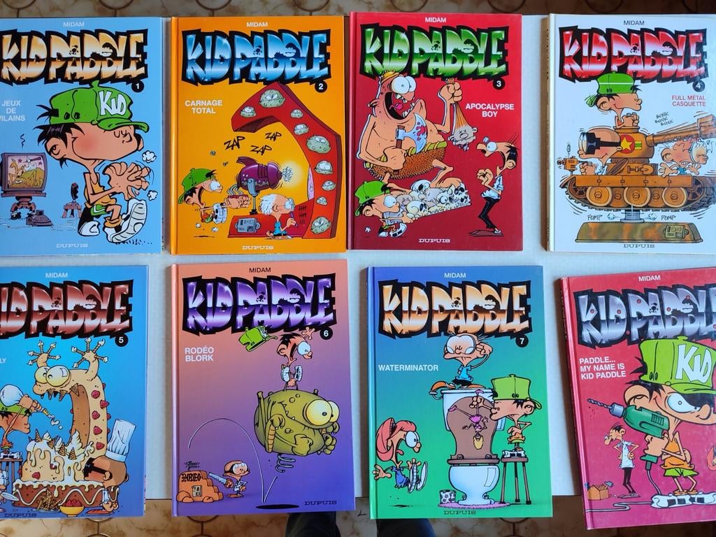 BD Kidpaddle et game over, Livres, Enlèvement