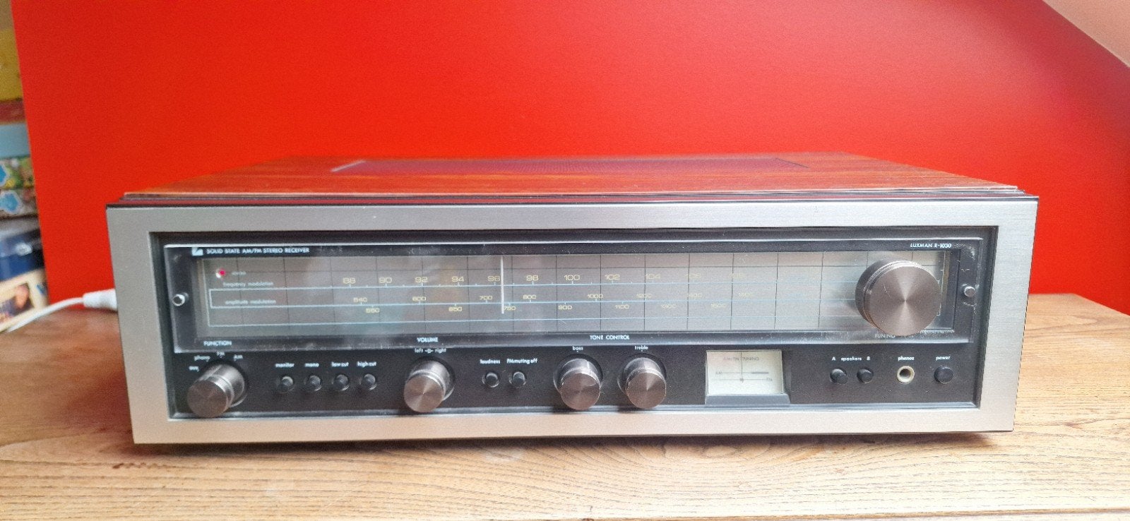 Receiver Luxman R-1030, TV, Hi-fi & Vidéo, Amplificateurs & Ampli-syntoniseurs, Enlèvement