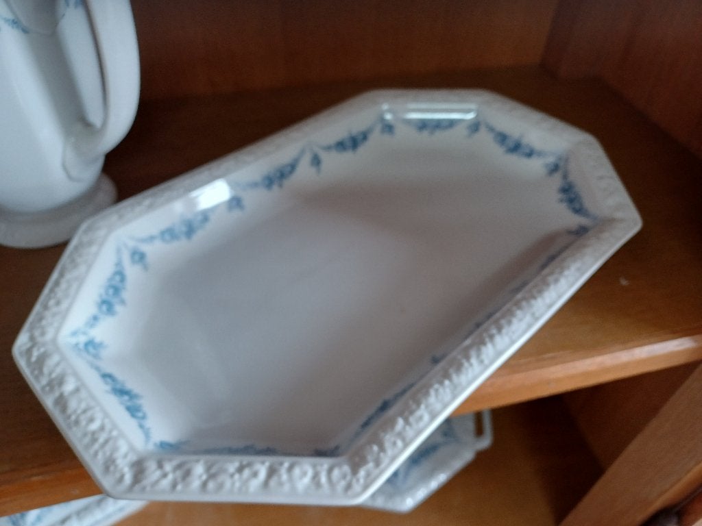 porseleinen servies, Ophalen