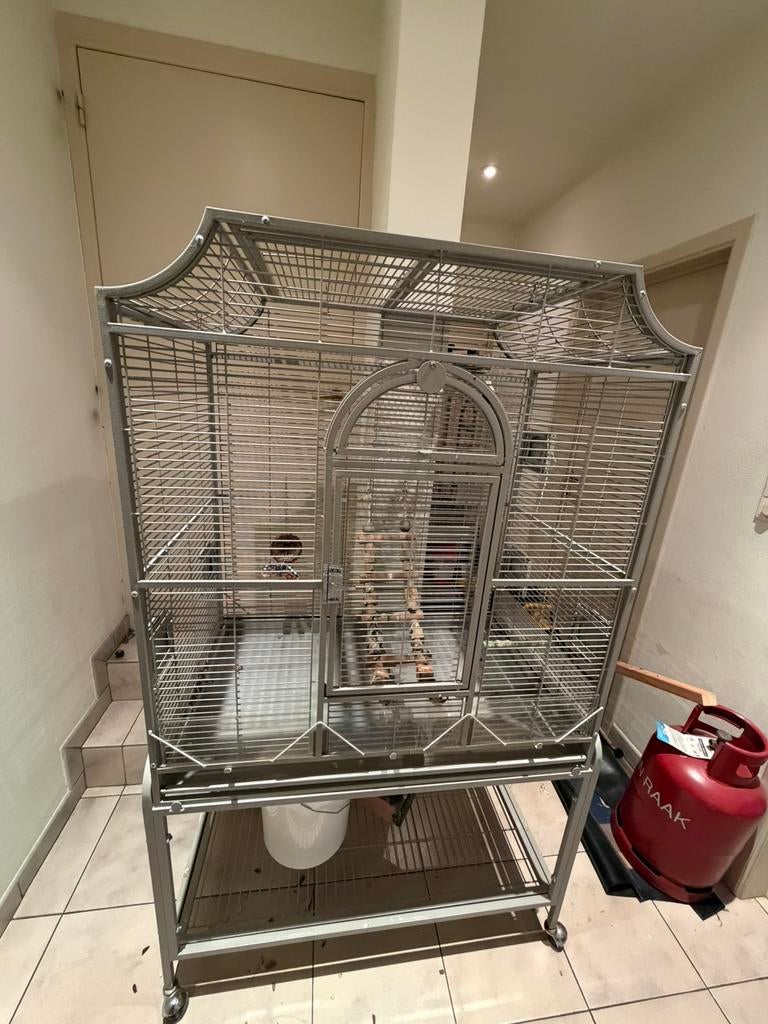 2x Papegaai/vogel kooi montana, Enlèvement, Comme neuf, Cage à oiseaux