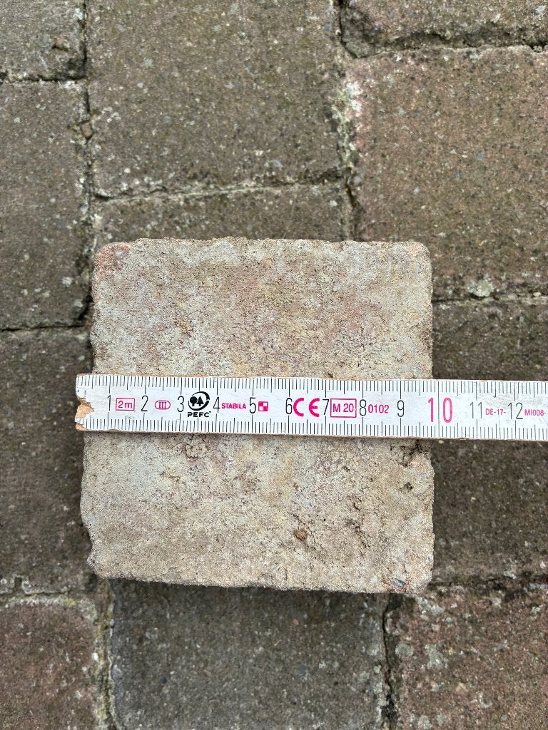 Betonklinkers, Béton, Enlèvement, Utilisé, Briques